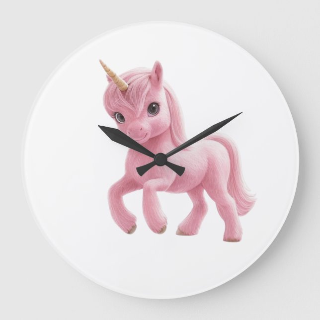 Reloj de pared Unicornio (Anverso)