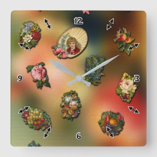 Reloj de pared VinClip (Anverso)