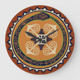 Reloj de pared VooDou - Serpiente robusta con caos