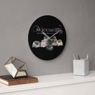 Reloj de pared WiccaCats