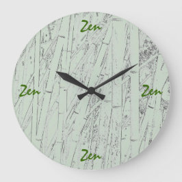 Reloj de pared 'Zen Bamboo'