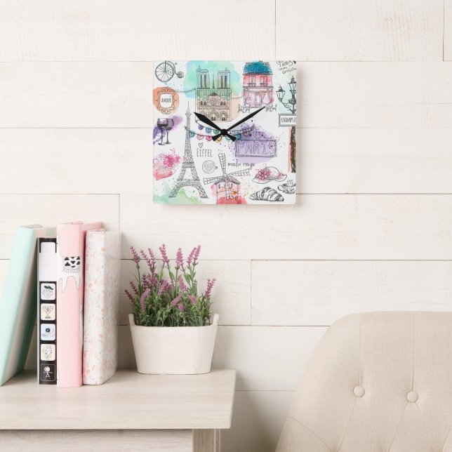 Reloj de París (Sala de lectura)