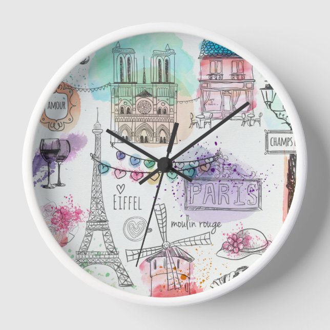 Reloj de París (Anverso)
