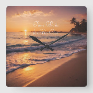 Reloj de paseo por la playa de Sunset