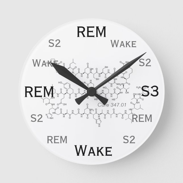 Reloj de patrones de sueño (Anverso)
