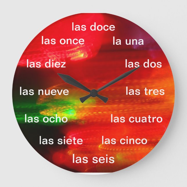 Reloj de pelado - Colores de México (Anverso)