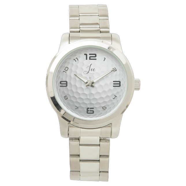 reloj de pelota de golf personalizado (Anverso)