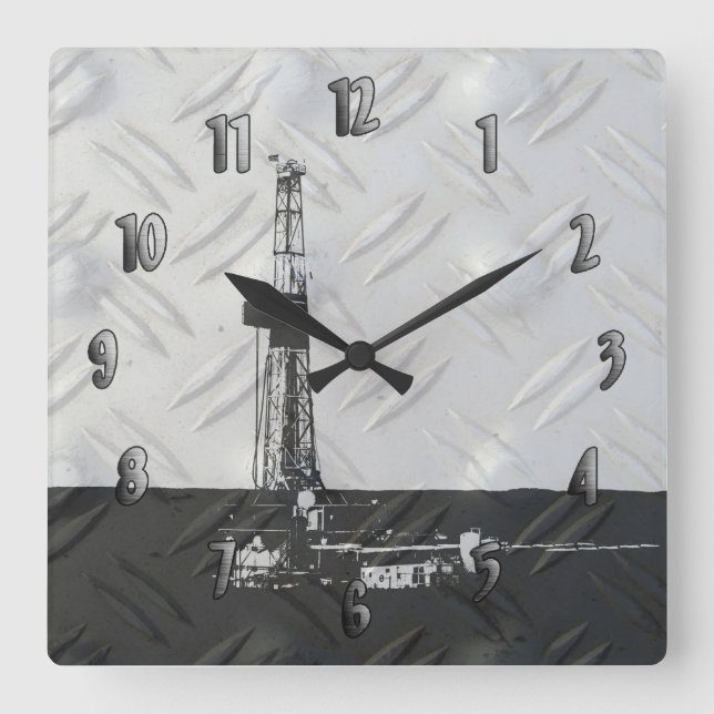 Reloj de perforación (con números) (Anverso)