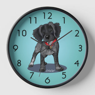 Reloj de perro de KiniArt Roan Brittany
