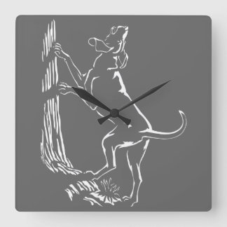 Reloj de perro perrito caza perro reloj de pared d