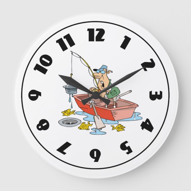 Reloj de pesca de hombres (Anverso)