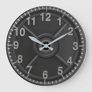 Reloj de peso de hierro del gimnasio