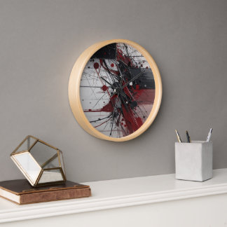 reloj de pintura aleatorio