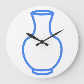 reloj de pintura de cerámica
