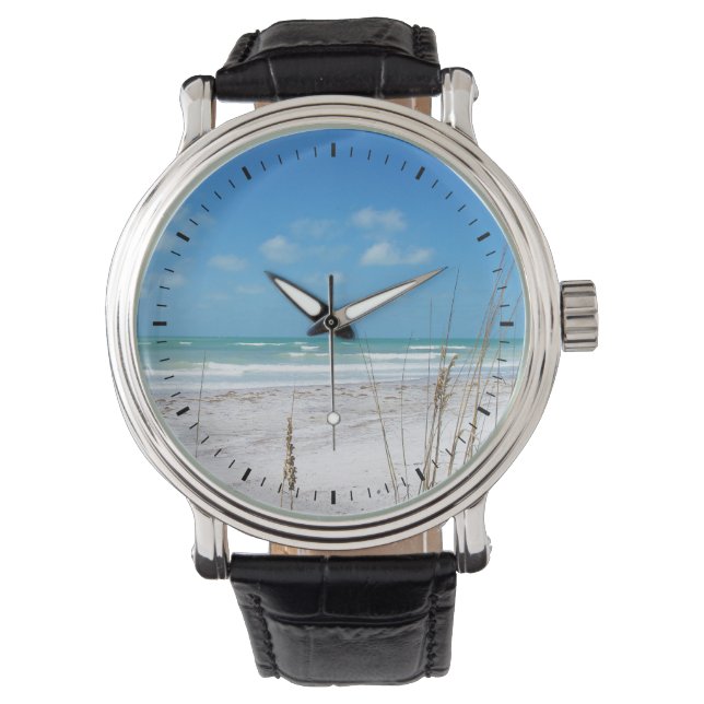 Reloj de playa soleado en Florida (Anverso)