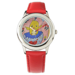 Reloj de pollo de Pascua