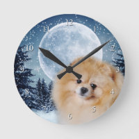 Reloj de Pomeranian