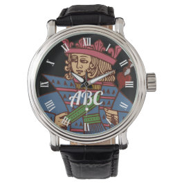 Reloj de póquer - Personalizable - Rey