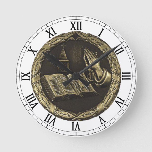 Reloj de protección religiosa (Anverso)