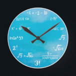 Reloj de prueba de matemáticas - Azul de reloj<br><div class="desc">¡Color azul cielo para el reloj inteligente!</div>