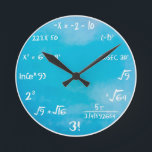 Reloj de prueba de matemáticas - Azul de reloj<br><div class="desc">¡Color azul cielo para el reloj inteligente!</div>