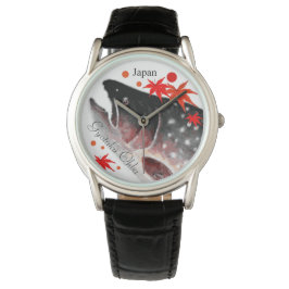 Reloj De Pulsera アメマス！（雨鱒；あめます；japan）あらゆる生命たちへ感謝を捧げます。