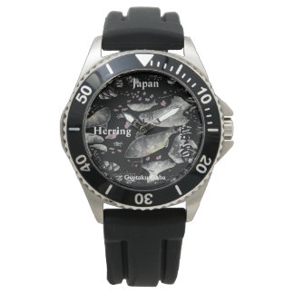 RELOJ DE PULSERA ニシン！宗谷（鰊；HERRING）あらゆる生命たちへ感謝を捧げます。           