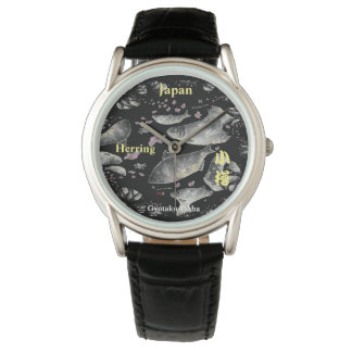 RELOJ DE PULSERA ニシン！小樽（鰊；HERRING）あらゆる生命たちへ感謝を捧げます。
