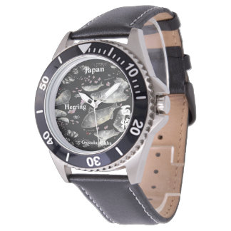 RELOJ DE PULSERA ニシン！石狩（鰊；HERRING）あらゆる生命たちへ感謝を捧げます。   