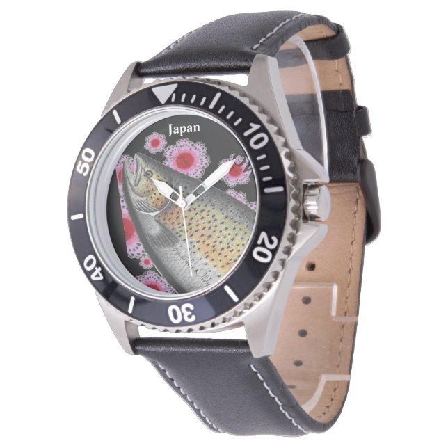 Reloj De Pulsera ブラウントラウト！（japan）あらゆる生命たちへ感謝を捧げます。 (Angular)