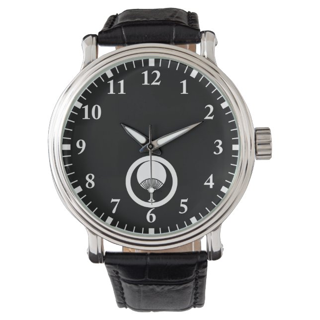 RELOJ DE PULSERA 丸に団扇 (Anverso)