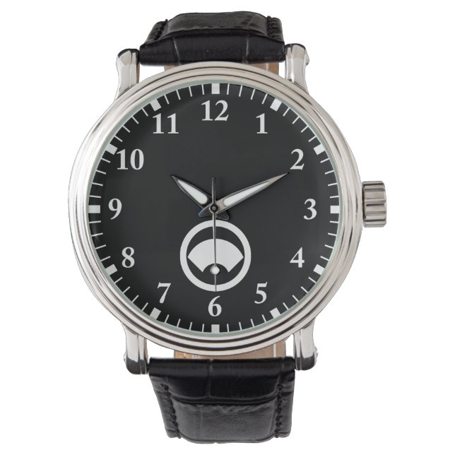 RELOJ DE PULSERA 丸に地紙 (Anverso)