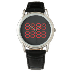 Reloj De Pulsera 八八八八八八八八 88888888 Números de la suerte