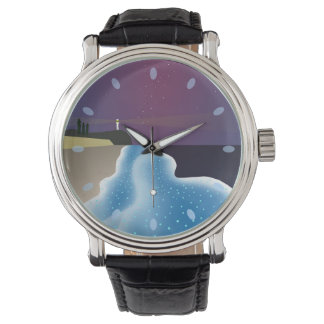 RELOJ DE PULSERA 夜光虫 (ブルー) 大サイズ