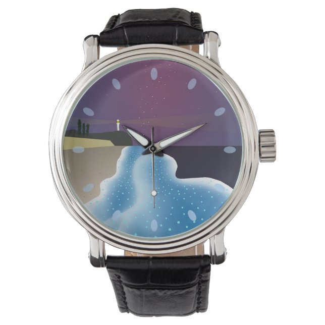 RELOJ DE PULSERA 夜光虫 (ブルー) 大サイズ (Anverso)