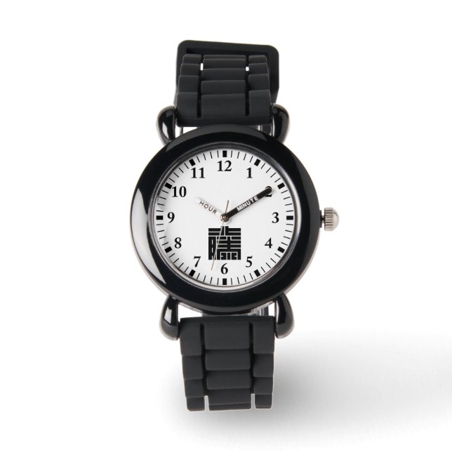 RELOJ DE PULSERA 藤(と う)の 角 字 (Anverso)
