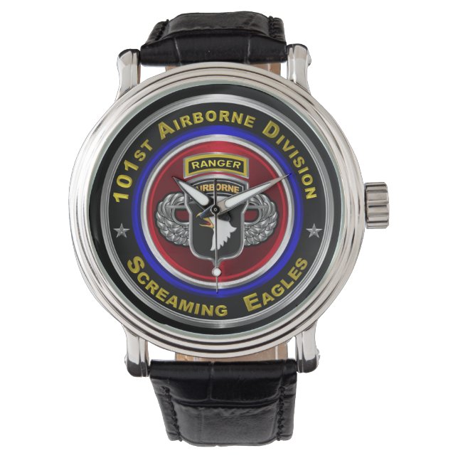 Reloj De Pulsera 101ª División Aérea Ranger Aéreo (Anverso)