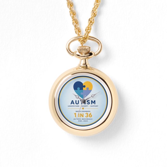 Reloj De Pulsera #10 Autismo (Anverso)