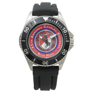 Reloj De Pulsera 11º Regimiento de Caballería Blindada “Caballo Neg