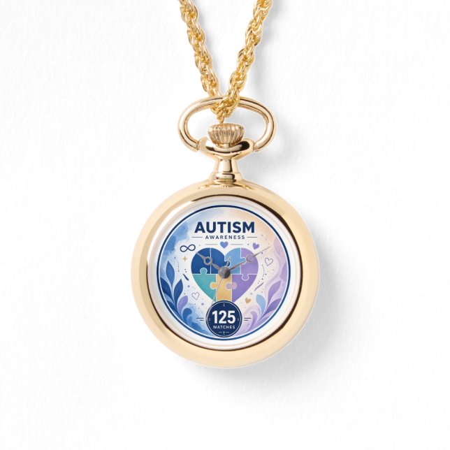 Reloj De Pulsera #12 Autismo (Anverso)