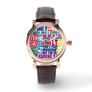 Reloj De Pulsera 12 lemas del paso