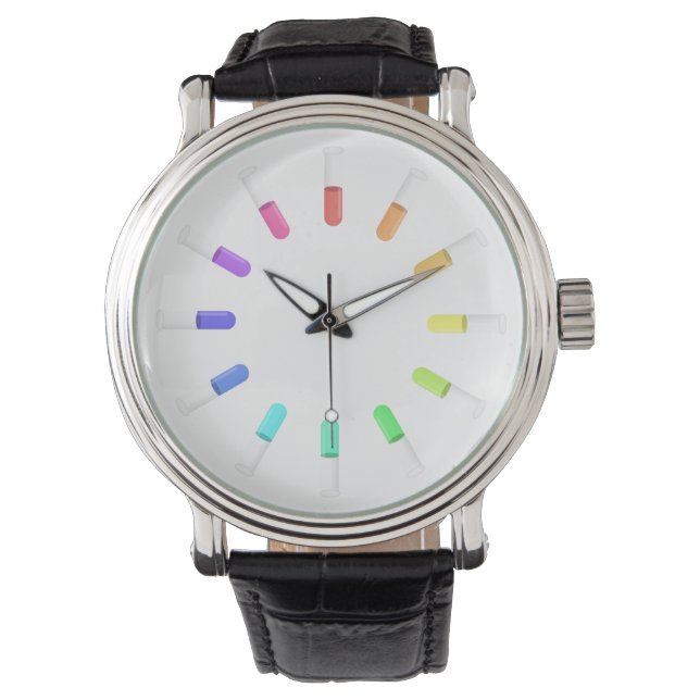 Reloj De Pulsera 12 líquidos (Anverso)