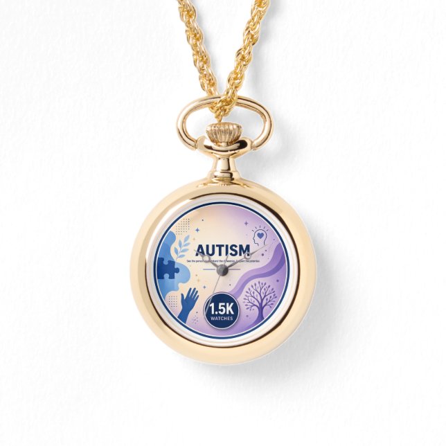 Reloj De Pulsera #13 Autismo (Anverso)