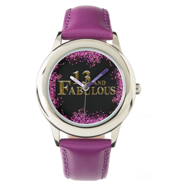 Reloj De Pulsera 13 cumpleaños (Anverso)