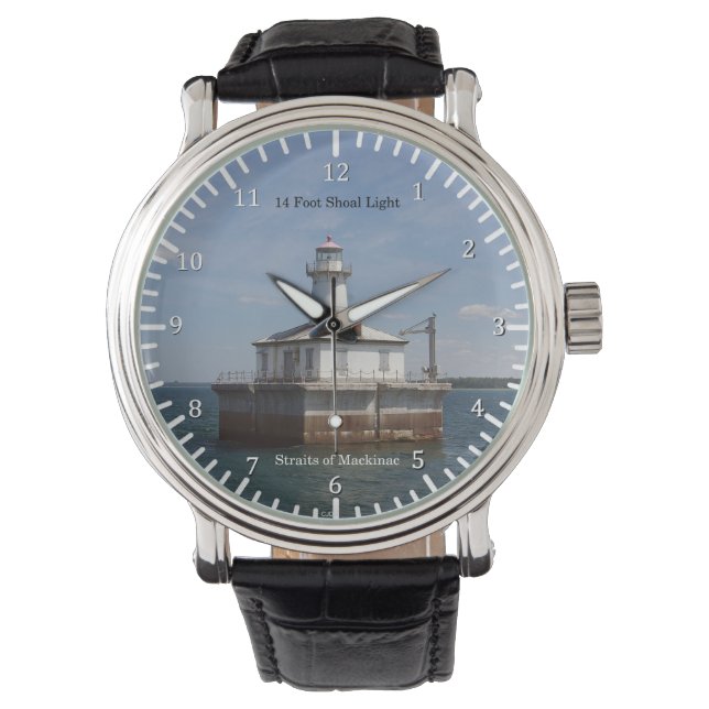 Reloj De Pulsera 14 Foot Shoal Light watch (Anverso)
