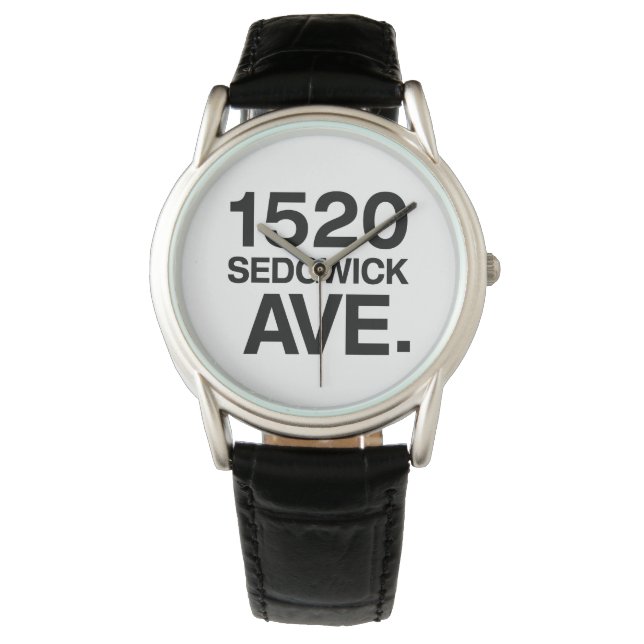 RELOJ DE PULSERA 1520 SEDGWICK AVE. (Anverso)