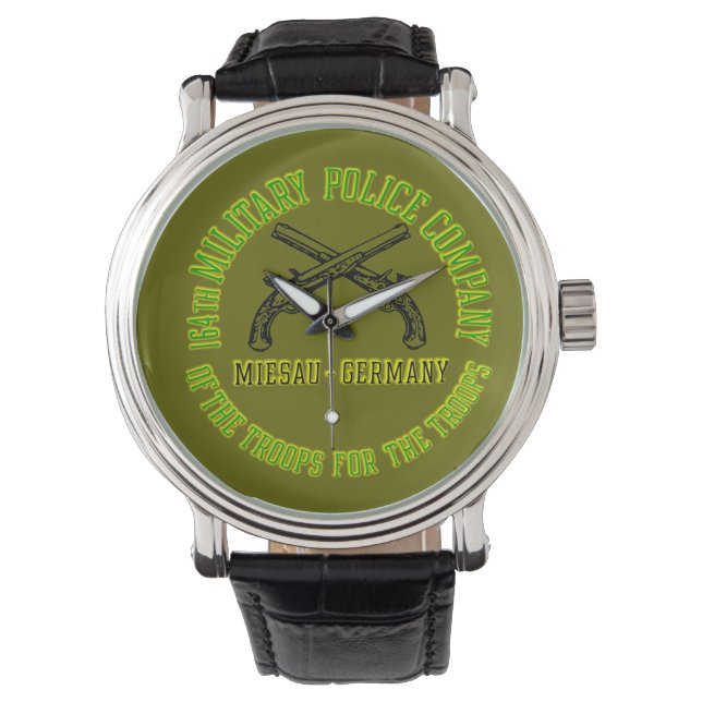 Reloj De Pulsera 164ª Compañía de Policía Militar (Anverso)