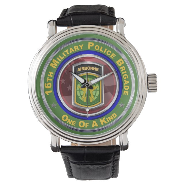 Reloj De Pulsera 16.ª Brigada de la Policía Militar Keepsake (Anverso)