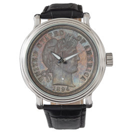 Reloj De Pulsera 1894-S Barber Dime