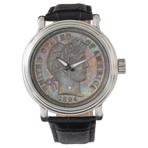 Reloj De Pulsera 1894-S Barber Dime